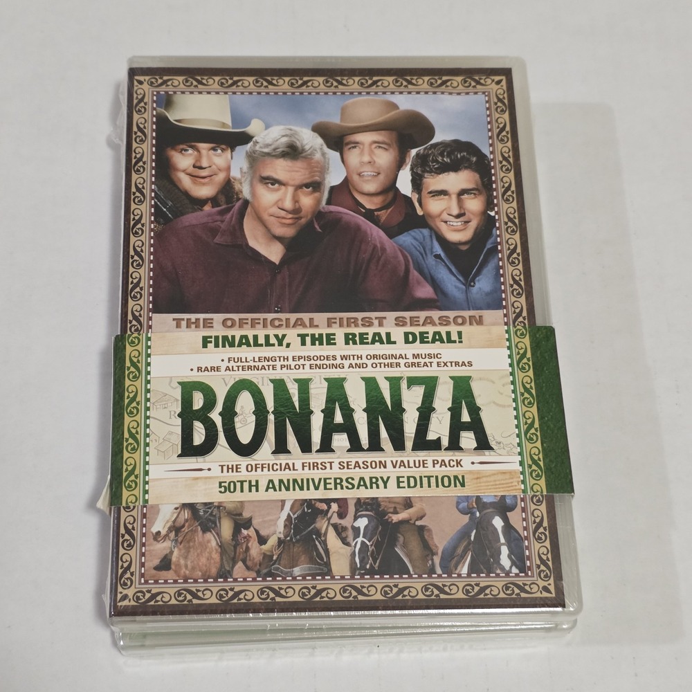 Bonanza Official First Season Value Pack 50th Anniversary Edition VHS Westerns